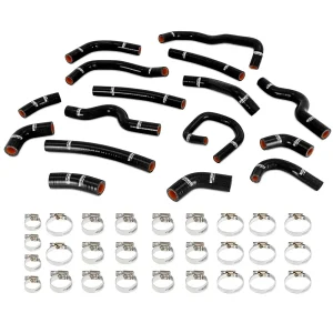 Kit de manguera auxiliar y calefactor de silicona, compatible con Toyota Land Cruiser 4.7L 1998-2002