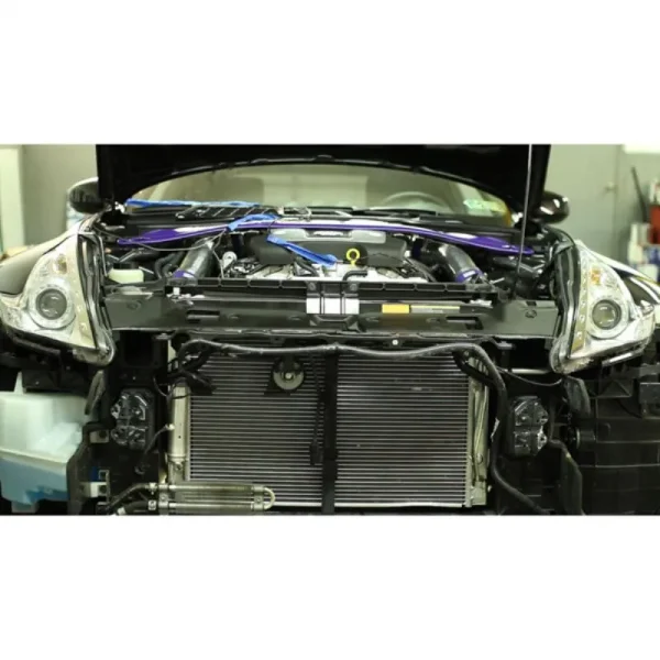 Radiador de aluminio de alto rendimiento, compatible con Infiniti G35/G37 2007-2013 - Imagen 8
