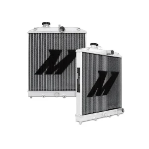 Radiador de aluminio de alto rendimiento, compatible con Honda Civic 1992-2000