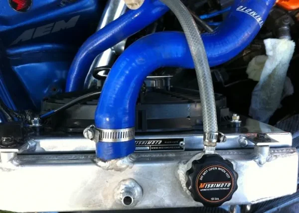 Radiador de aluminio de alto rendimiento, compatible con Honda Civic 1992-2000 - Imagen 7