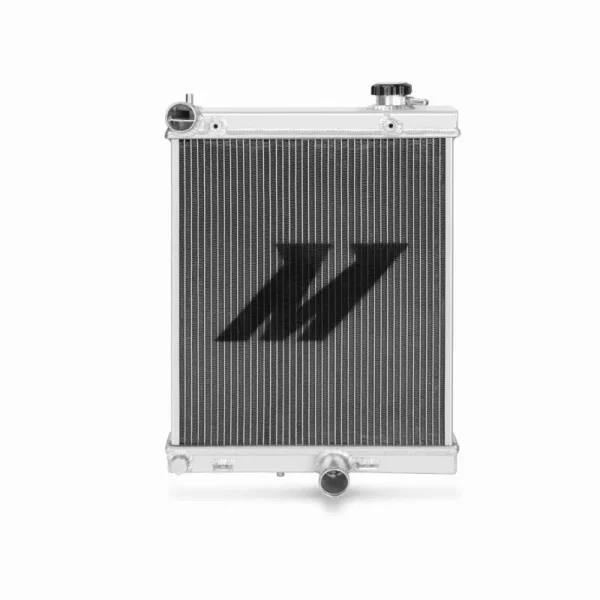 Radiador de aluminio de rendimiento de tamaño medio, compatible con Mitsubishi Lancer Evolution 7/8/9 2001-2007 - Imagen 2