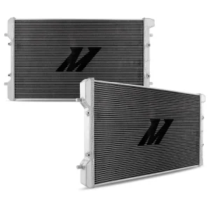 Radiador manual de doble paso de aluminio de alto rendimiento, compatible con Volkswagen Golf 1999-2002