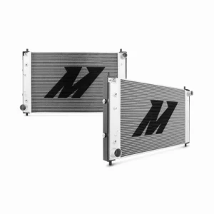 Radiador de aluminio de alto rendimiento con sistema estabilizador, compatible con Ford Mustang GT automático, 1997-2004