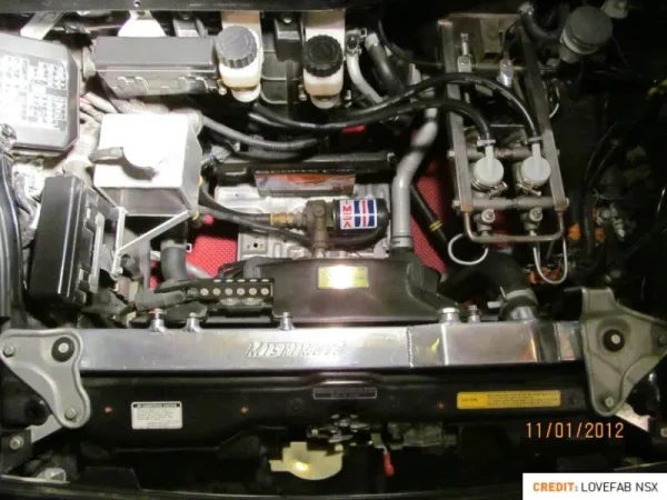 Radiador de aluminio de rendimiento para Acura NSX manual 1990-2005 - Imagen 7