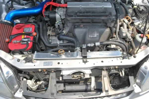 Radiador de aluminio de alto rendimiento para Honda Prelude 1997-2001 - Imagen 7