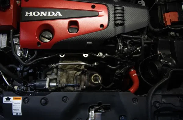 Manta turbo de titanio, compatible con Honda Civic Type R (FK2/FK8) 2017+ - Imagen 4