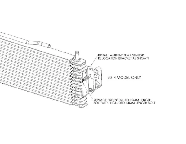 Enfriador de transmisión, compatible con Chevrolet Silverado 1500 V8 2014-2018 - Imagen 8