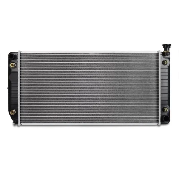 Radiador de repuesto, compatible con GMC Yukon 5.7L V8 sin refrigeración HD 1995-2000 - Imagen 3